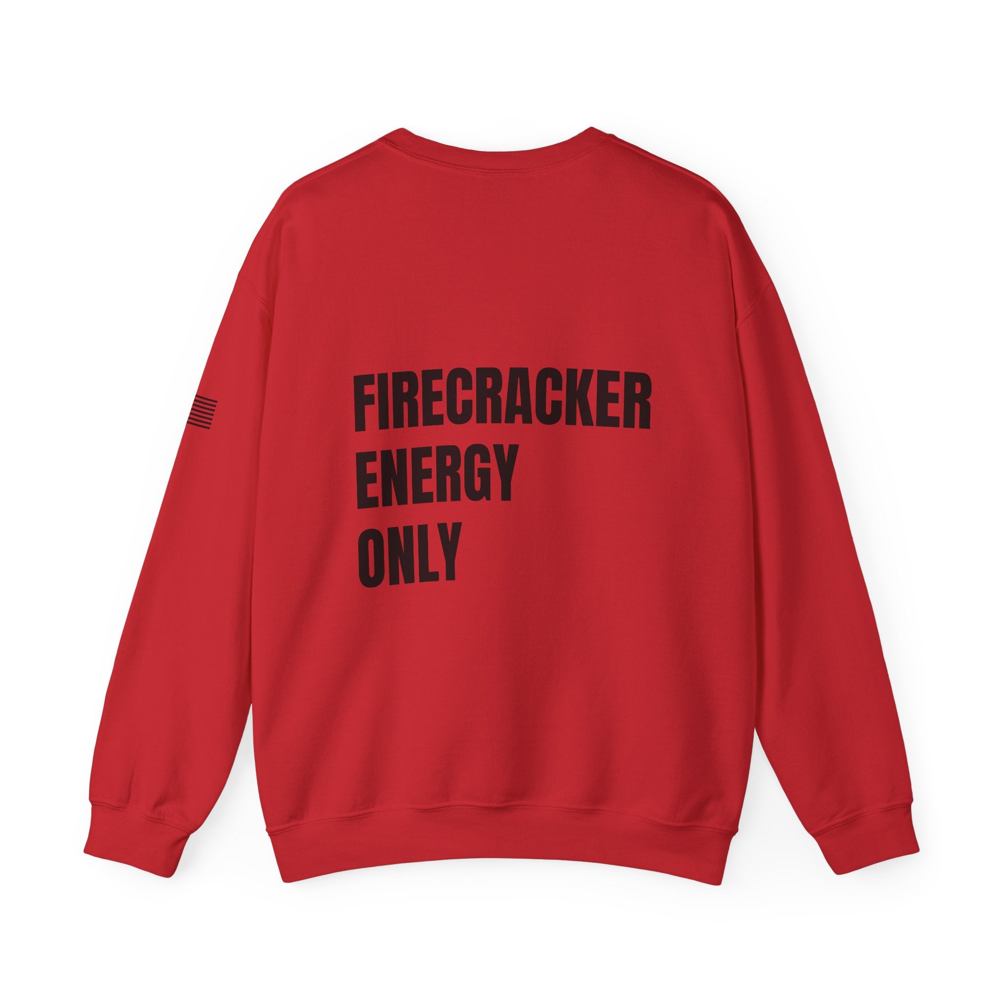 Firecracker Energy Only, 'Merica Crewneck Sweatshirt
