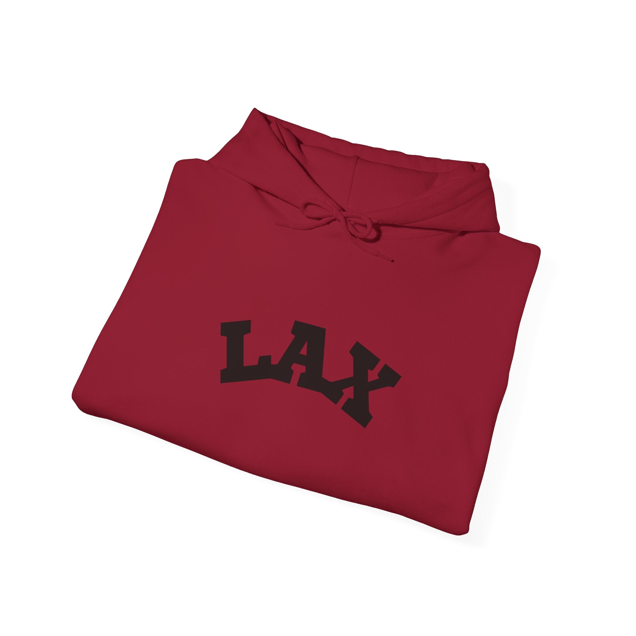 Adult Unisex Hoodie - "LAX" -Choose Your Color-Cozy Sweatshirt for Fans or Parents, Unisex Sports Apparel, Perfect Gift for Game Day, Casual Wear for Athletes