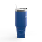 Travel Mug -40oz Insulated Cup- "East Coast" In White Writing