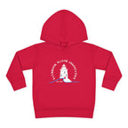 Toddler Hoodie- Saybrook Manor Association Logo on Front - "NAP. SNAX. SAYBROOK. REPEAT."
