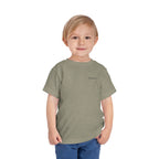 Toddler (2T-5T) - "Stay Wild" (Front) - "Stay Wild Lake Child" (Back) -Black Writing Short Sleeve Tee