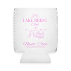 Matching "Lake Bride Club" Koozie in pink - - Perfect for Bachelorette and Wedding Parties, Beach Weddings, Summer Celebrations, Nautical Themes, Customizable [...]
