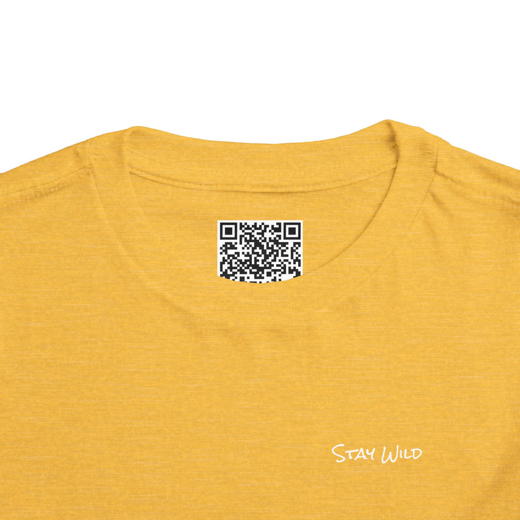 Toddler - "Stay Wild" (Front) - "Stay Wild Lake Child" (Back) -Short Sleeve Tee