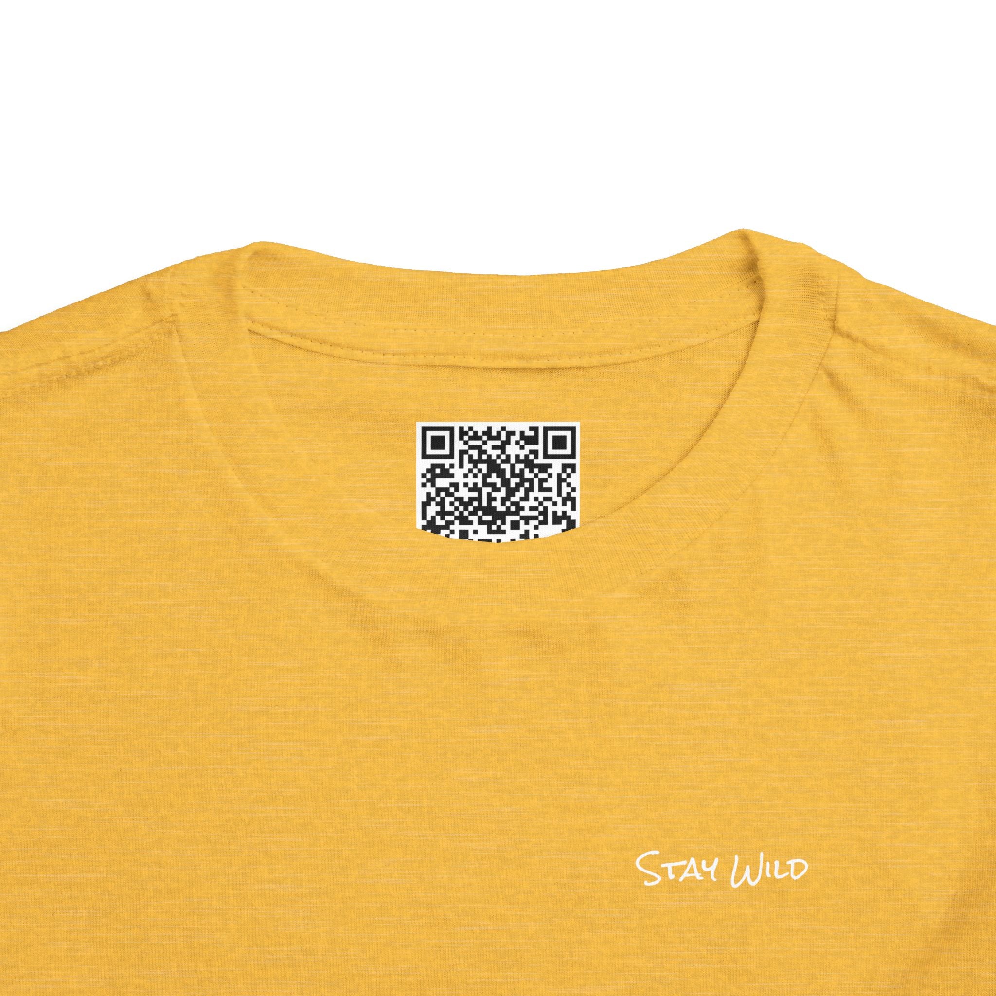 Toddler - "Stay Wild" (Front) - "Stay Wild Lake Child" (Back) -Short Sleeve Tee
