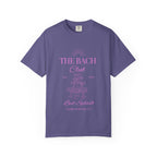Matching "The Bach Club -Last Splash- Candlewood Lake" -T-Shirt in Pink Writing- Choose a Color- Perfect for Bachelorette and Wedding Parties- Unisex Vacation Top, Sailor Humor Apparel
