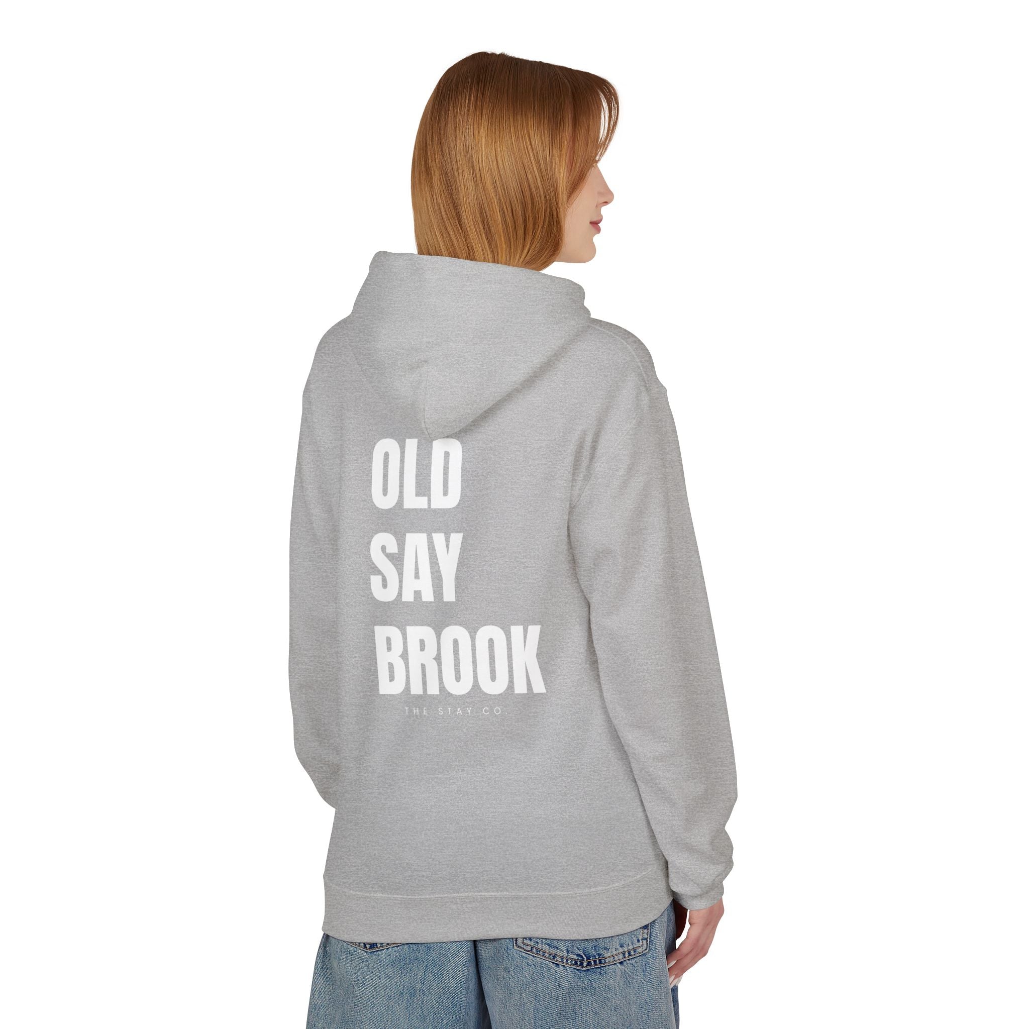 Adult- Old Saybrook Hoodie with Association Logo on front