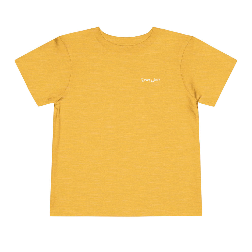 Toddler - "Stay Wild" (Front) - "Stay Wild Lake Child" (Back) -Short Sleeve Tee