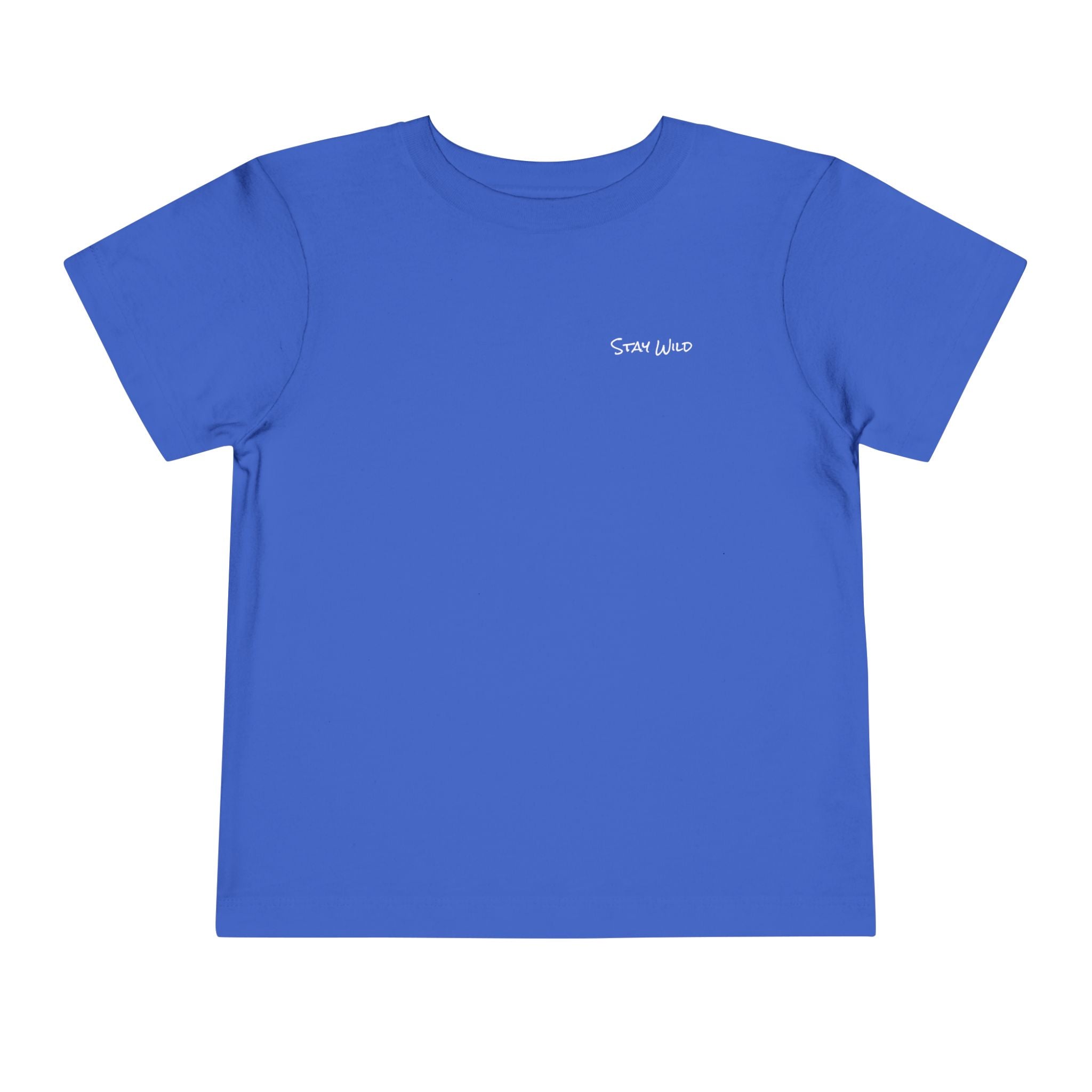 Toddler - "Stay Wild" (Front) - "Stay Wild Lake Child" (Back) -Short Sleeve Tee