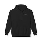 Adult- "Old Saybrook" (Front) Old Saybrook Light House (Back) - White Writing Hoodie