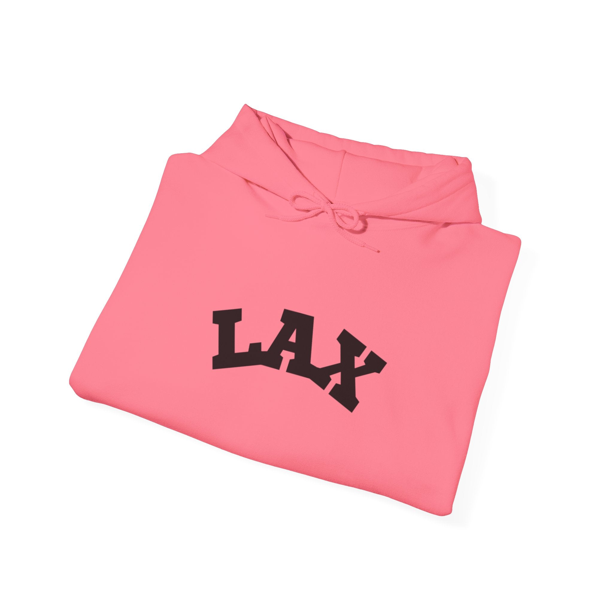 Adult Unisex Hoodie - "LAX" -Choose Your Color-Cozy Sweatshirt for Fans or Parents, Unisex Sports Apparel, Perfect Gift for Game Day, Casual Wear for Athletes