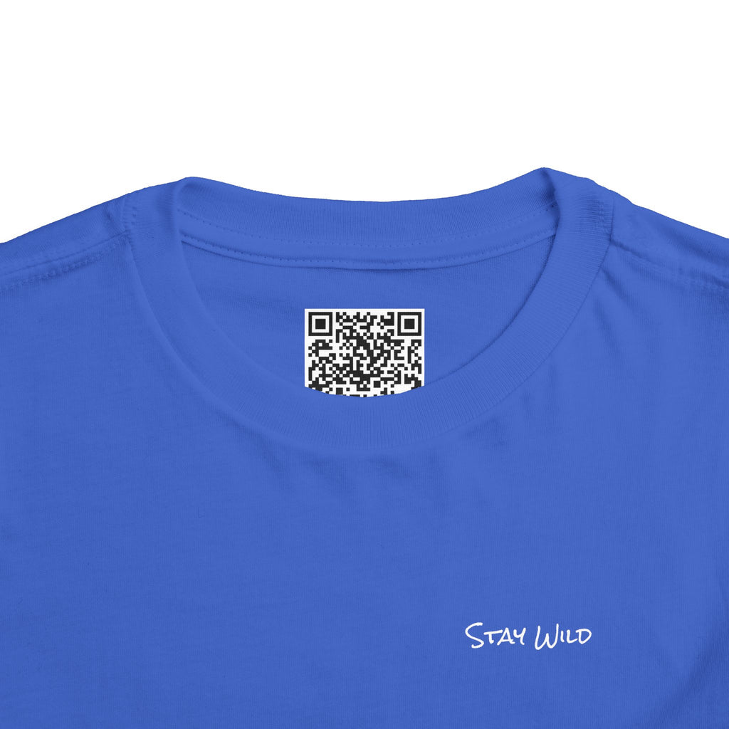 Toddler - "Stay Wild" (Front) - "Stay Wild Lake Child" (Back) -Short Sleeve Tee