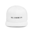 Embroidered Snapback- "All American" Snapback Cap, Casual Hat, Outdoor Apparel, Summer Fashion, Gift for Him/Her, Festival Accessory
