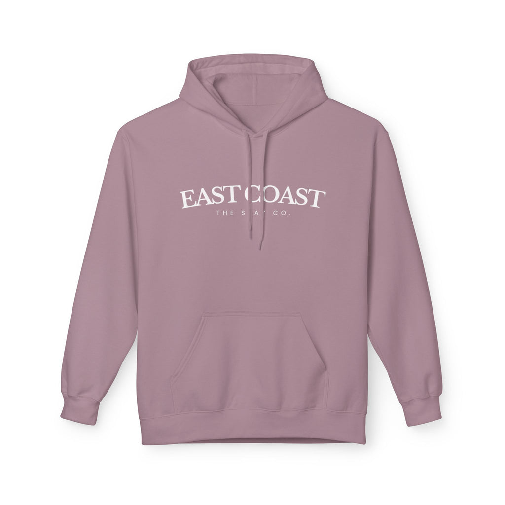 Adult-East Coast - White Writing Hoodie
