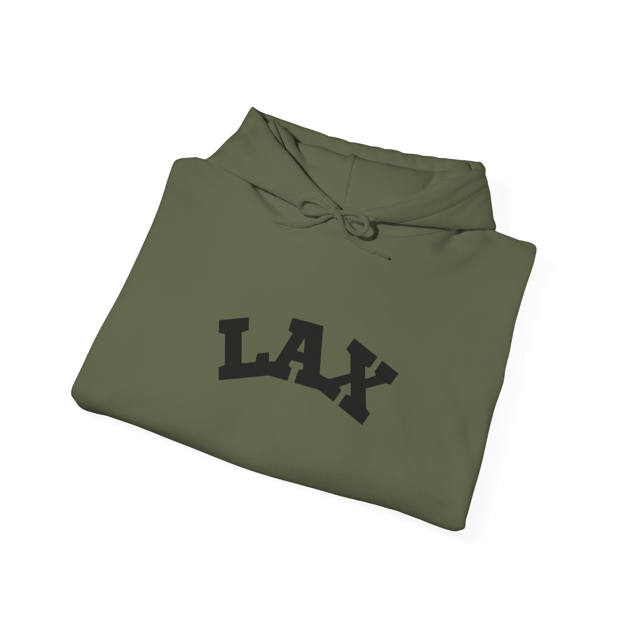 Adult Unisex Hoodie - "LAX" -Choose Your Color-Cozy Sweatshirt for Fans or Parents, Unisex Sports Apparel, Perfect Gift for Game Day, Casual Wear for Athletes