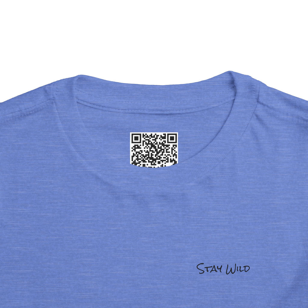 Toddler (2T-5T)- "Stay Wild" (Front) "Walk. Run. Wakeboard." (Back) -Short Sleeve Tee