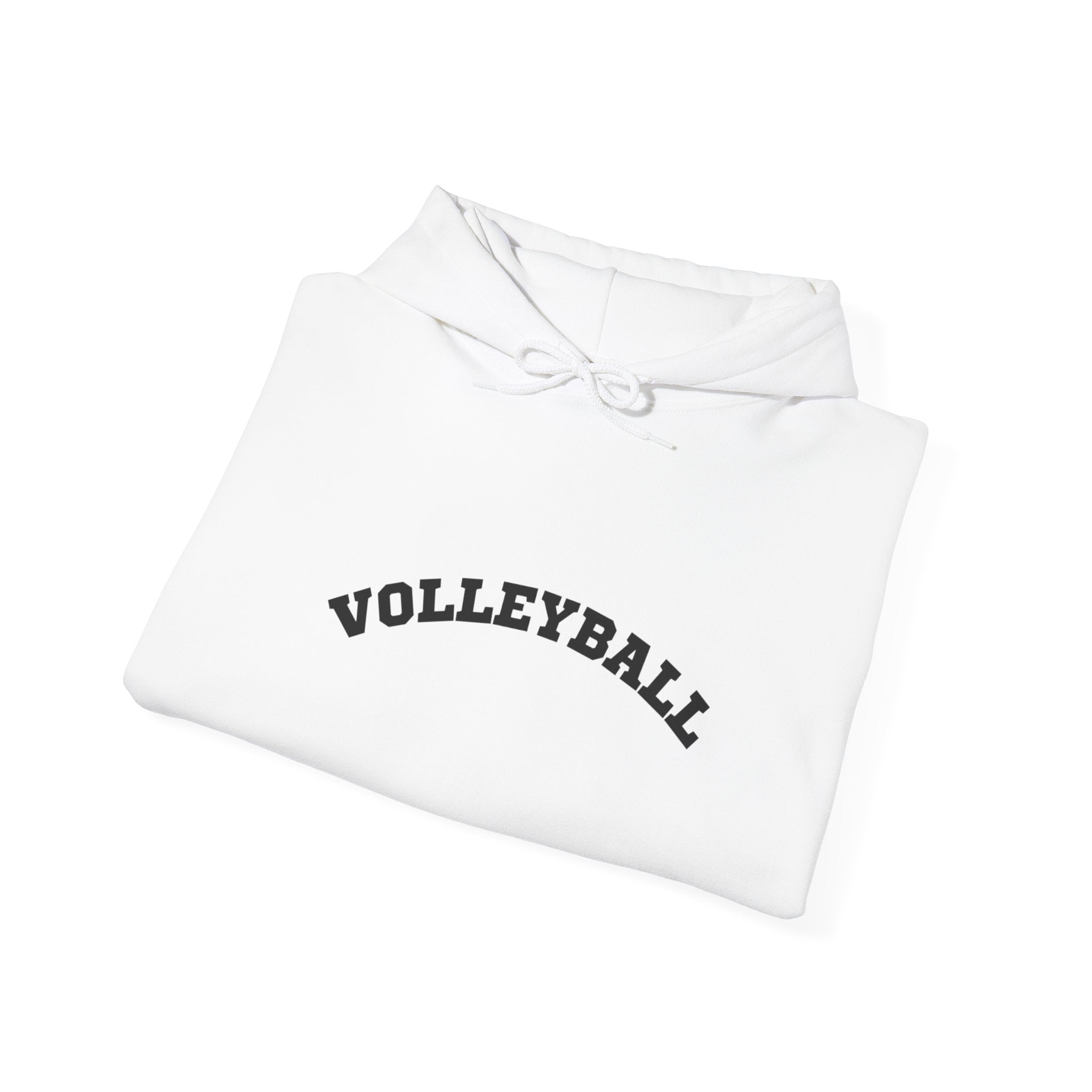 Adult Unisex Hoodie - "Volleyball" -Choose Your Color-Cozy Sweatshirt for Fans or Parents, Unisex Sports Apparel, Perfect Gift for Game Day, Casual Wear for Athletes