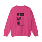 Adult- Teacher Crew Neck " Do Not Disturb" (Front)  "Wake Me Up- When September Begins" (Back) -Crewneck Sweatshirt, Cozy Fall Apparel, Unisex Gift, Casual Style, September Vibes, Seasonal Fashion