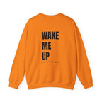 Adult- Teacher Crew Neck " Do Not Disturb" (Front)  "Wake Me Up- When September Begins" (Back) -Crewneck Sweatshirt, Cozy Fall Apparel, Unisex Gift, Casual Style, September Vibes, Seasonal Fashion