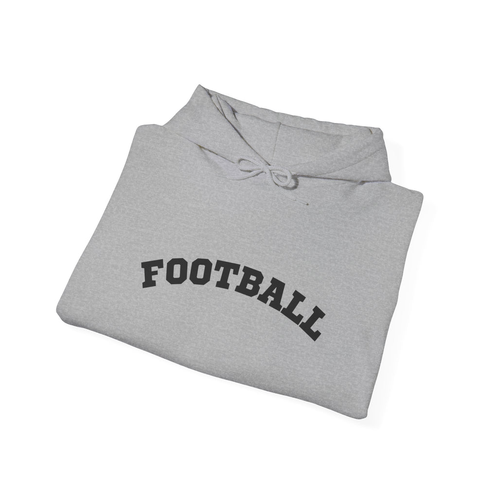Adult Unisex Hoodie - "Football"  Cozy Sweatshirt for Fans or Parents, Unisex Sports Apparel, Perfect Gift for Game Day, Casual Wear for Athletes
