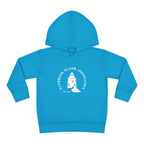Toddler Hoodie- Saybrook Manor Association Logo on Front - "NAP. SNAX. SAYBROOK. REPEAT."