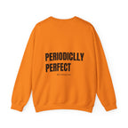 Adult- Science Teacher Crew Neck "Lab Life" (Front) - "Periodically Perfect #ScienceClub"- (Back) Crewneck Sweatshirt, Cozy Fall Apparel, Unisex Gift, Casual Style, September Vibes, Seasonal Fashion