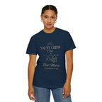 Matching "Nauti Crew-Best Mates" -T-Shirt, Pefect for Bachelorette and Wedding Parties- Unisex Vacation Top, Sailor Humor Apparel