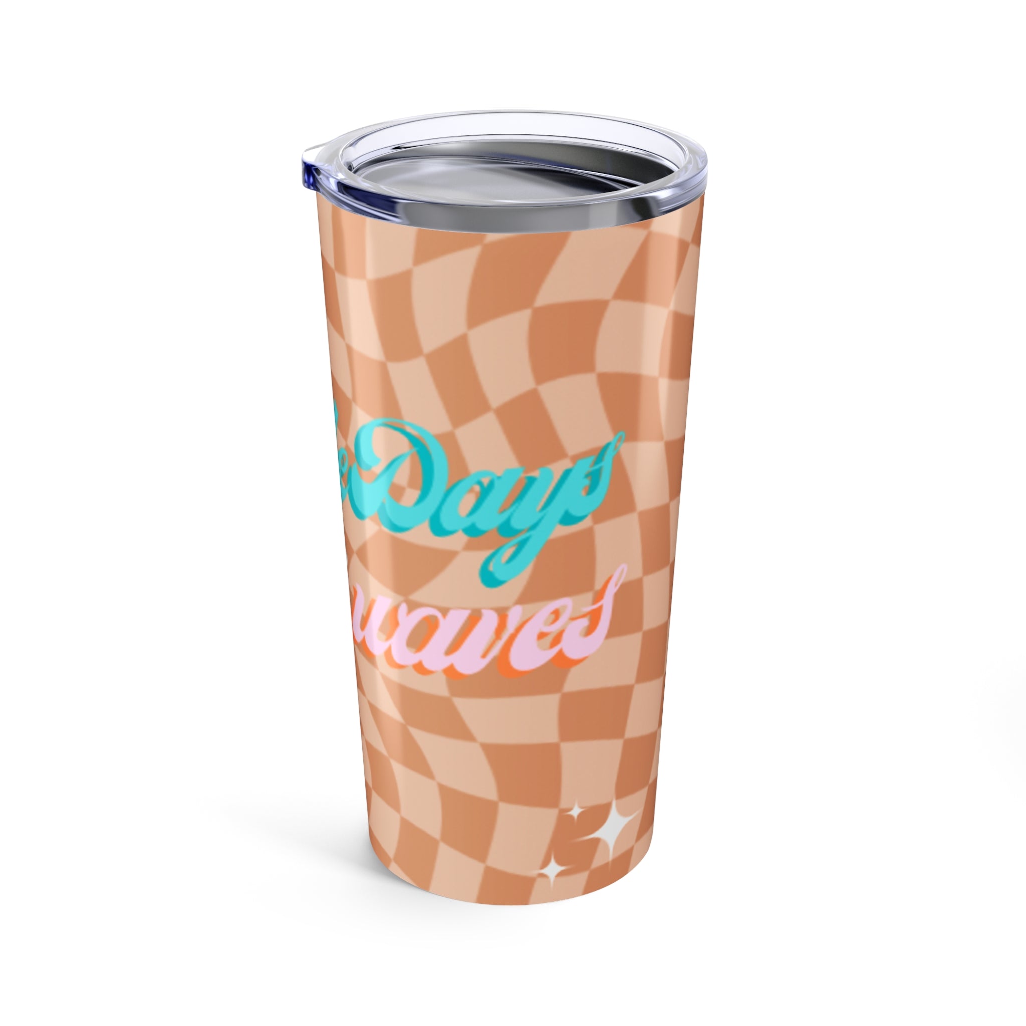 "Dockside Days & Rose Waves"-Trendy Tumbler 20oz with Checkered Design | Stylish Drinkware for Coffee Lovers, Gift for Birthdays, Travel Mug, Personalized Cup, [...]