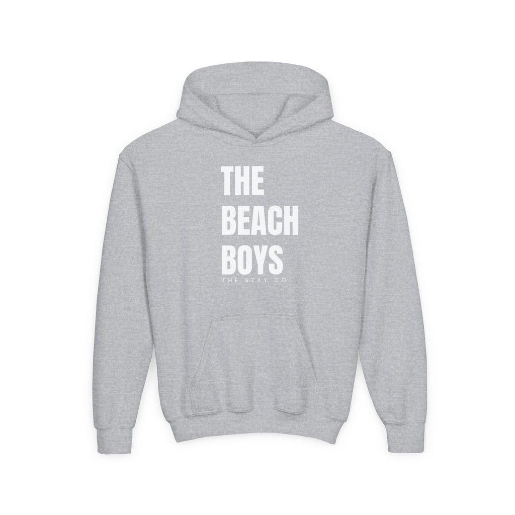 Youth - Beach Hoodie in White Writing