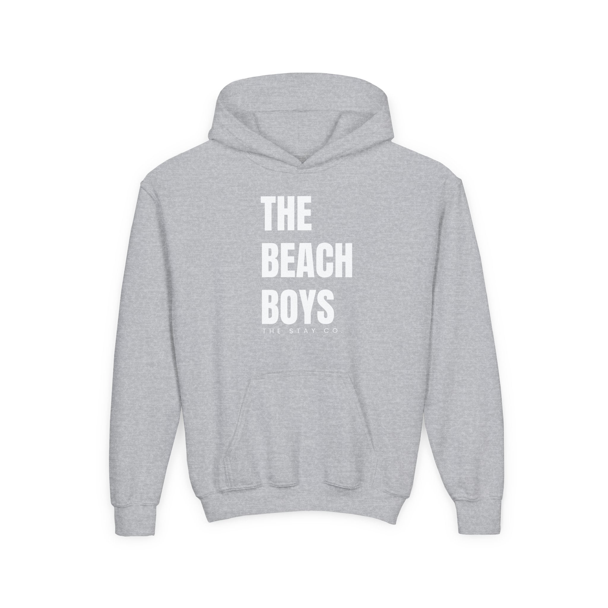 Youth - Beach Hoodie in White Writing