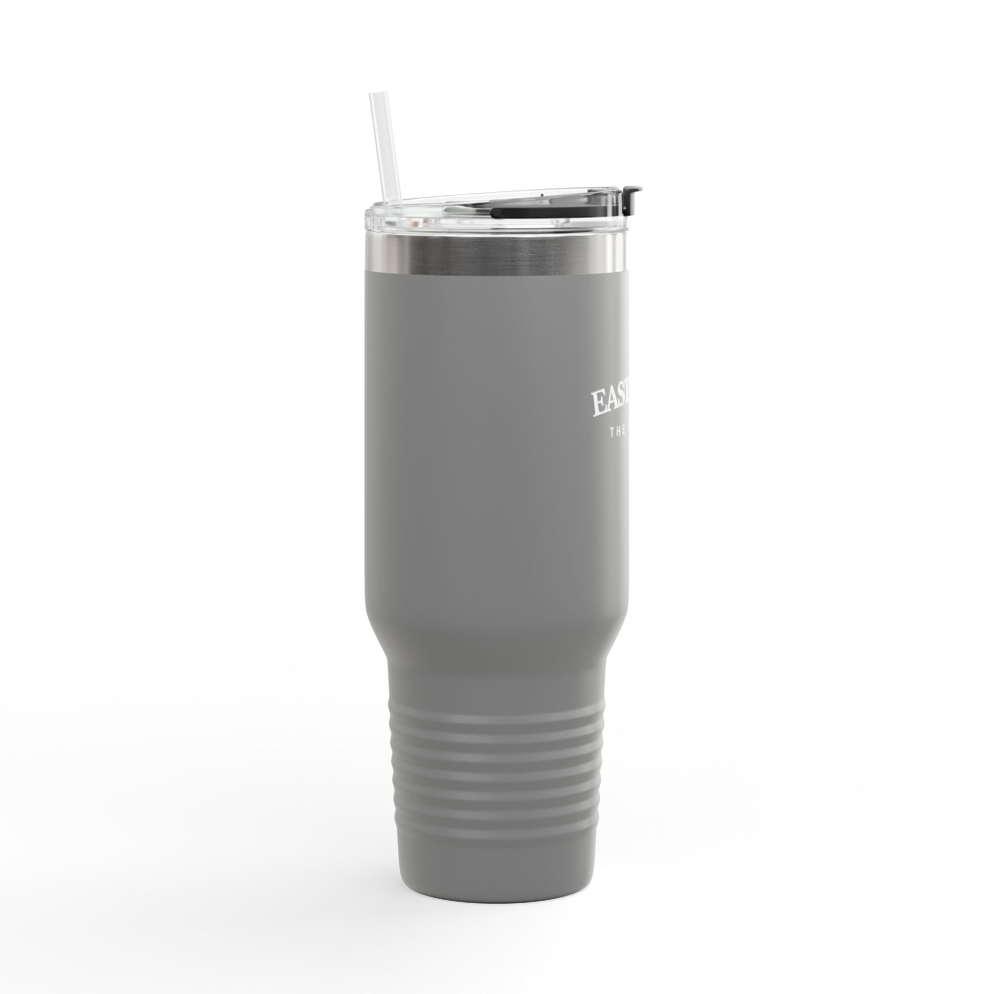 Travel Mug -40oz Insulated Cup- "East Coast" In White Writing