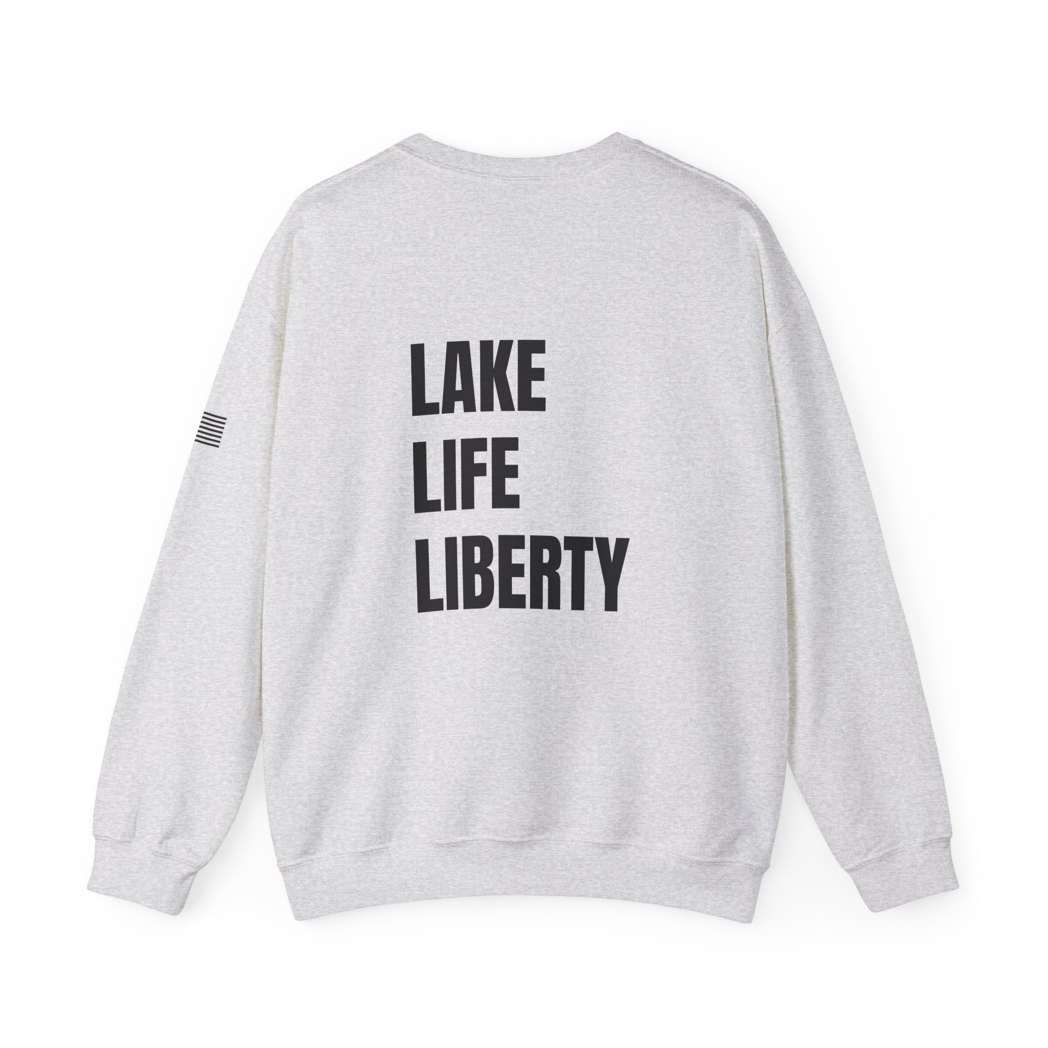 Lake Life Liberty, 'Merica Crewneck Sweatshirt