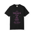 Matching "The Bach Club -Last Splash- Candlewood Lake" -T-Shirt in Pink Writing- Choose a Color- Perfect for Bachelorette and Wedding Parties- Unisex Vacation Top, Sailor Humor Apparel