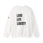 Lake Life Liberty, 'Merica Crewneck Sweatshirt