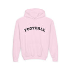 Youth Hoodie "Football"  -Sports Apparel, Gift for Young Athletes, Team Spirit, Cozy Sweatshirt, Game Day Ready