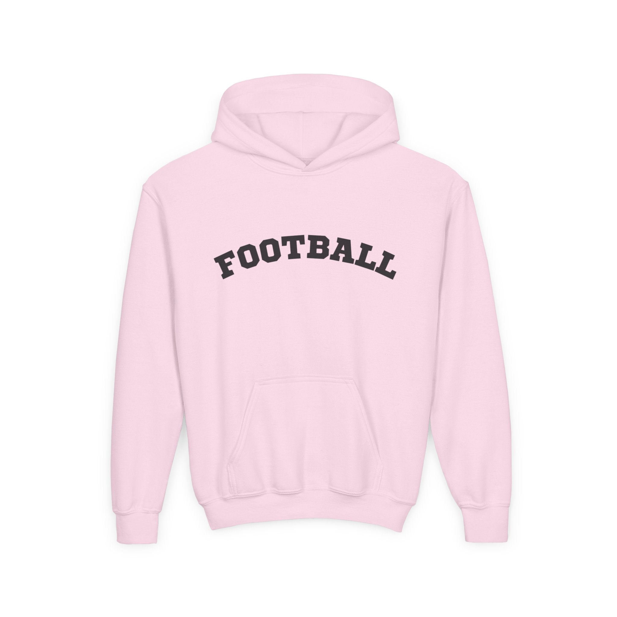 Youth Hoodie "Football"  -Sports Apparel, Gift for Young Athletes, Team Spirit, Cozy Sweatshirt, Game Day Ready