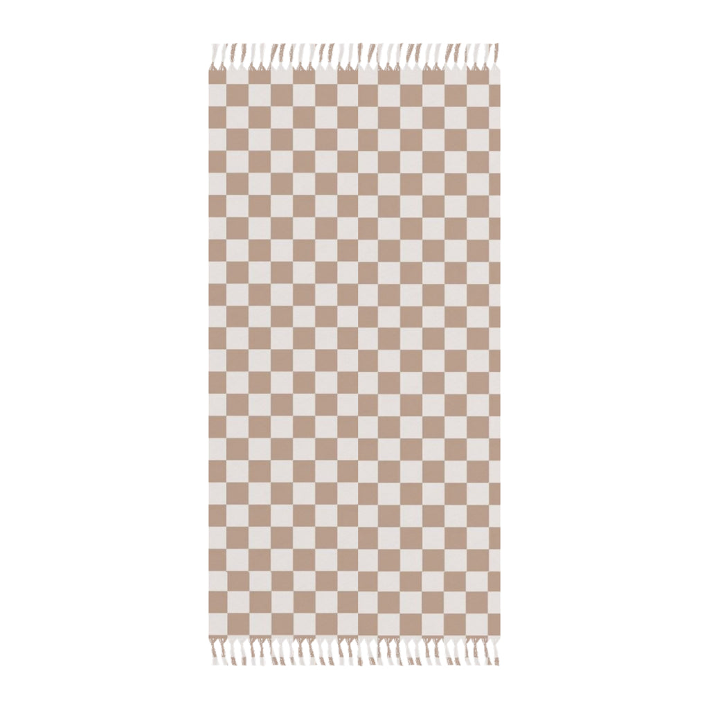 Boho Beach Towel, Cozy Bath Towel, Summer Picnic Blanket, Travel Towel, Minimalist Beach Gear