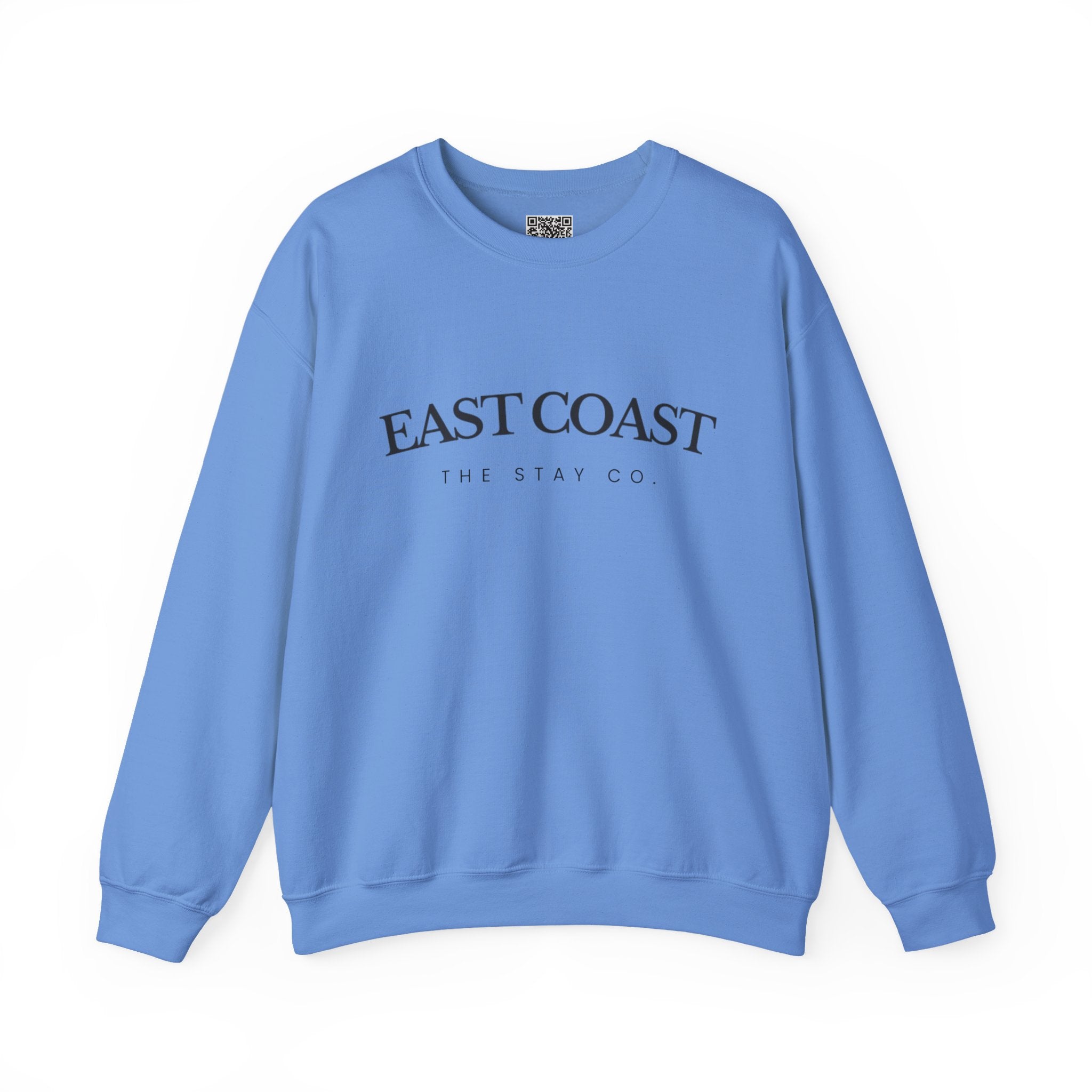 East Coast Crewneck (Black Text)