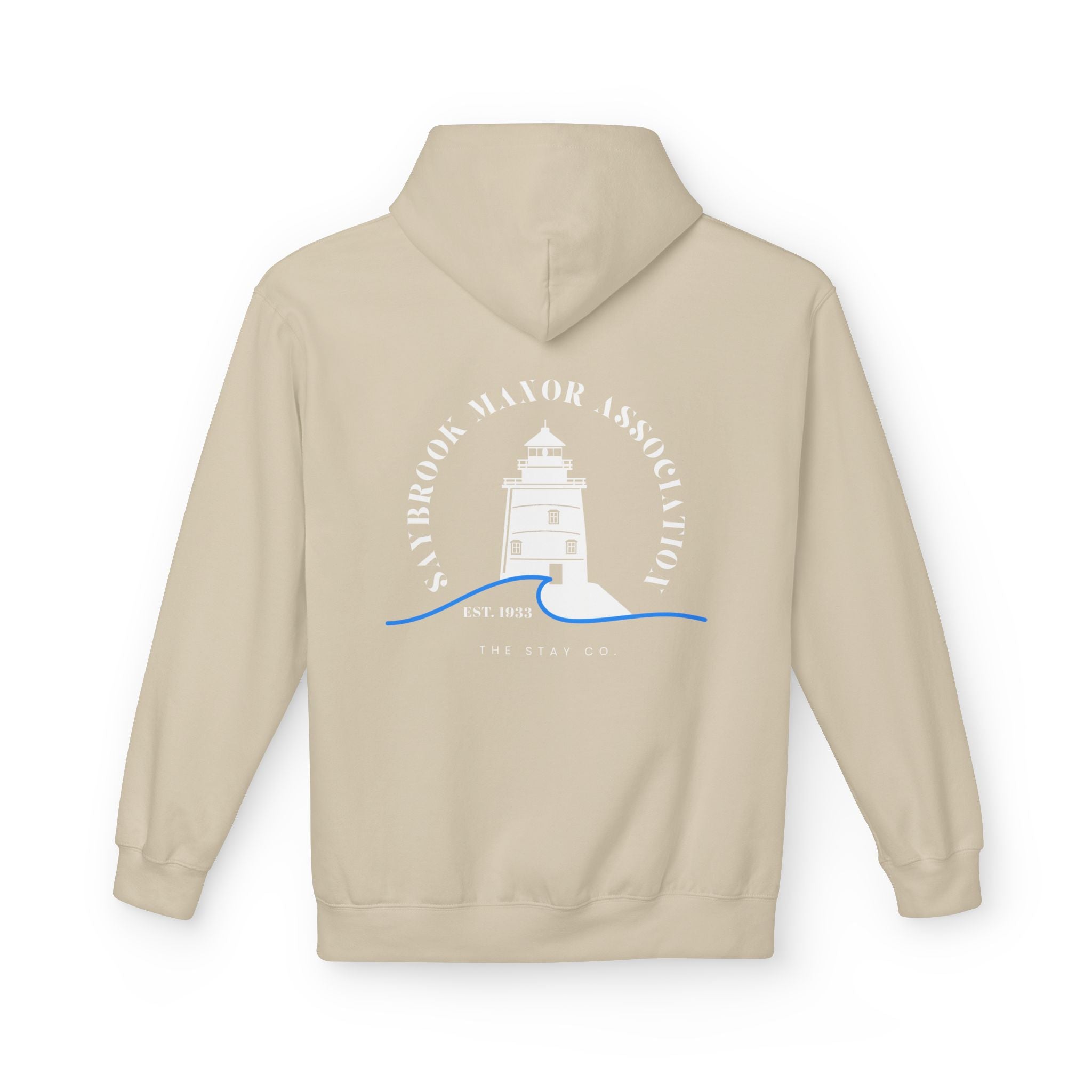 Saybrook Manor Association Hoodie (white)