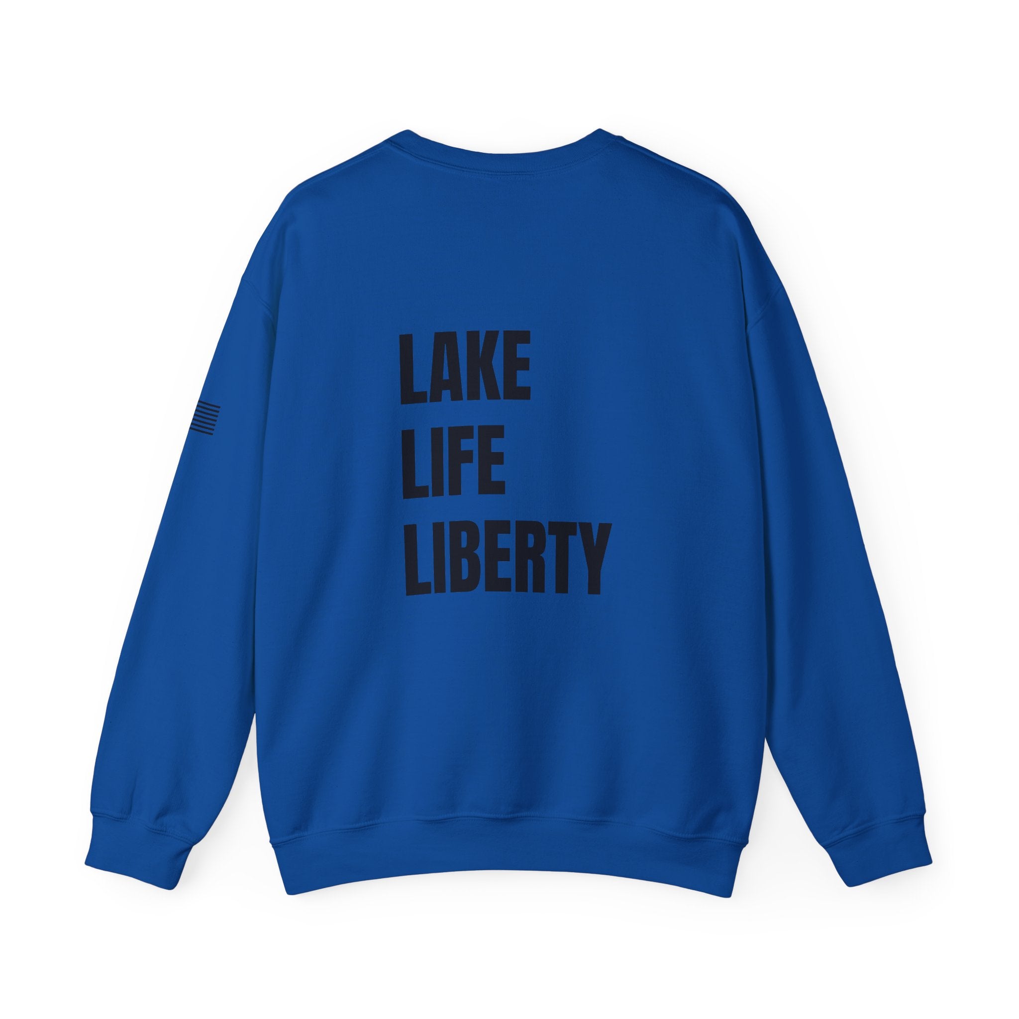 Lake Life Liberty, 'Merica Crewneck Sweatshirt