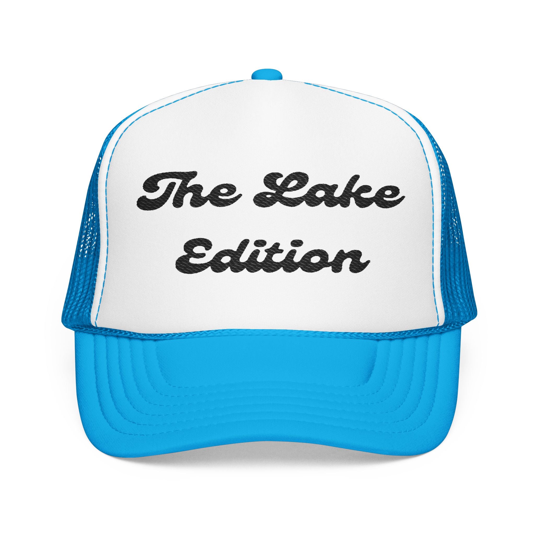 The Lake Edition-Foam Trucker Hat - Embroidered-Perfect for Bachelorette and Wedding Parties