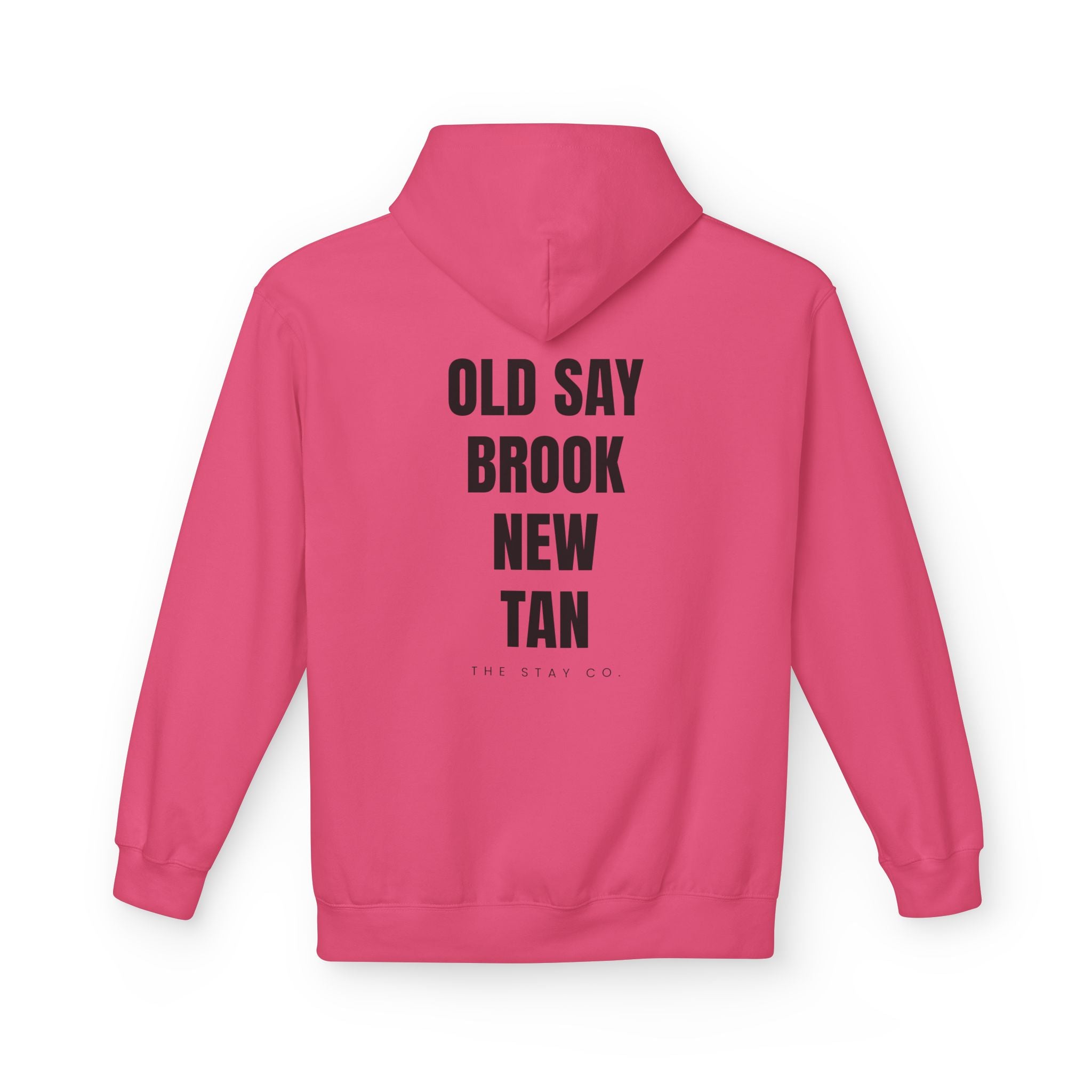 Adult- "Out Of Office" (Front) "Old Saybrook New Tan" (Back) - Hoodie