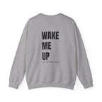 Adult- Teacher Crew Neck " Do Not Disturb" (Front)  "Wake Me Up- When September Begins" (Back) -Crewneck Sweatshirt, Cozy Fall Apparel, Unisex Gift, Casual Style, September Vibes, Seasonal Fashion