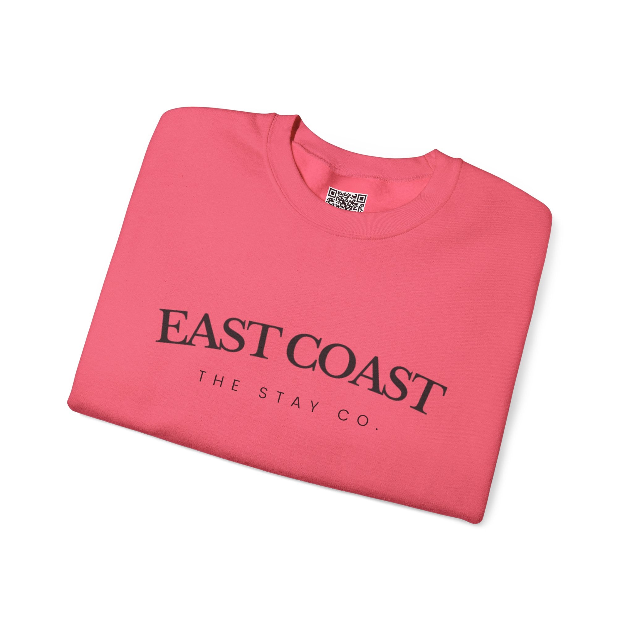 East Coast Crewneck (Black Text)
