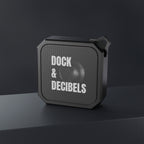 Dock & Decibels-Portable Bluetooth Speaker for Outdoor Adventures, Waterproof, Lightweight, Camping, Hiking, Music on The Go