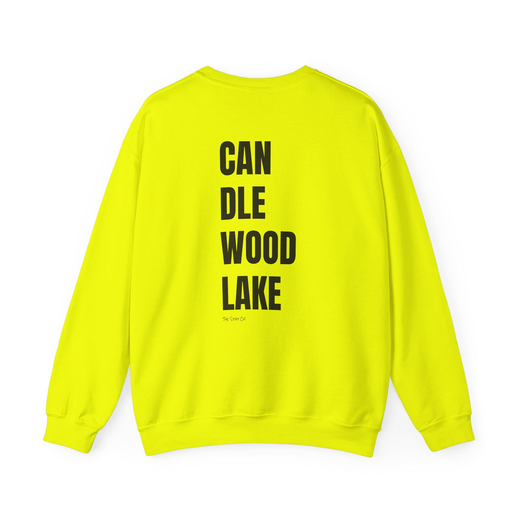 Catch me at.. Candlewood Lake Crewneck (Back Text)