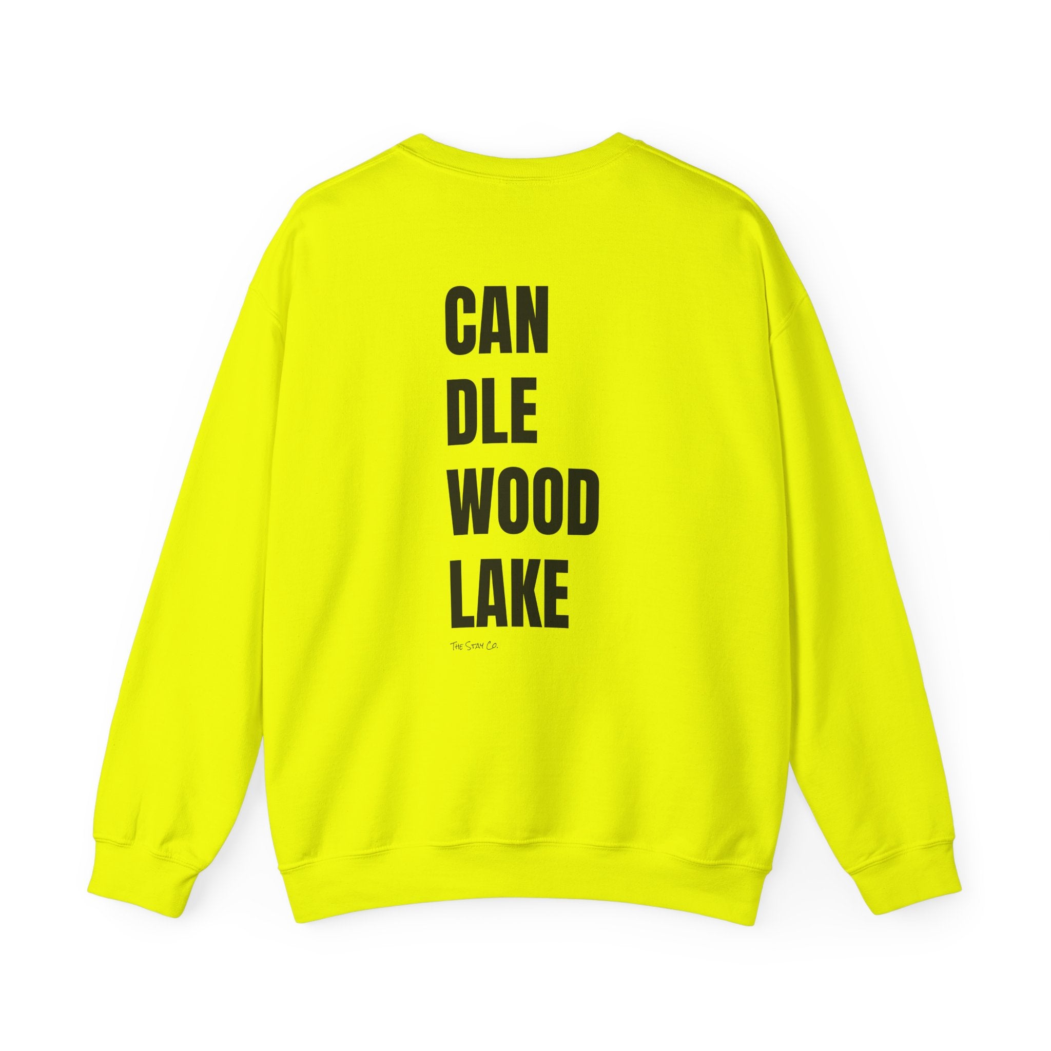Catch me at.. Candlewood Lake Crewneck (Back Text)