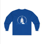 Old Saybrook Long Sleeve Tee With Light House on Back