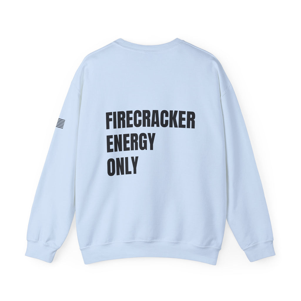 Firecracker Energy Only, 'Merica Crewneck Sweatshirt