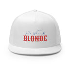 "Red, White & Blonde" -Stylish 5 Panel Trucker Cap with Embroidery, Perfect for Casual Outfits, Summer Festivals, Gifts for Friends, Birthday Parties, [...]