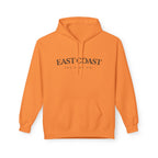 Adult-East Coast - Black Writing Hoodie